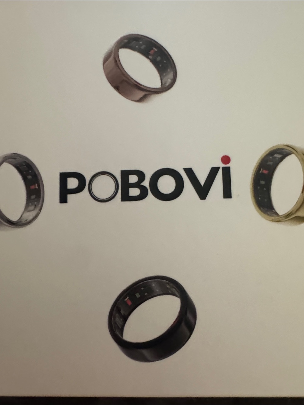 Smart Ring in Black - Discreet Wearable Tech